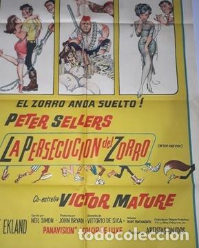 Kino: el zorro anda suelto afiche cfotos peter sellers