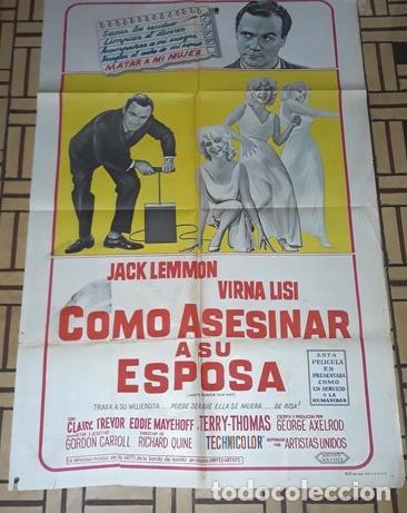 Kino: como asesinar a su esposa afiche jack lemmon vlisi c20