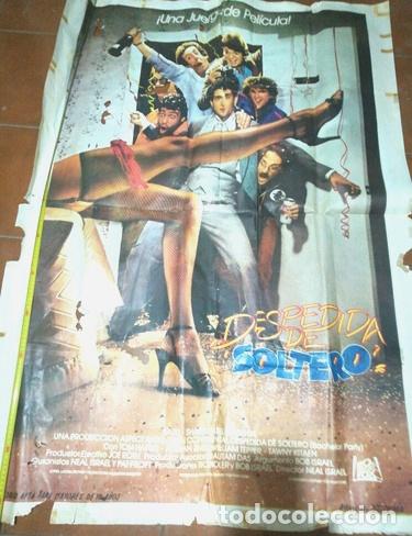 Kino: antiguo afiche para restaurarleer biendespedida de soltero