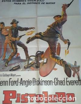 Kino: pistolero afiche glenn ford angie dickinson q44