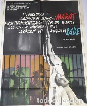Kino: la persecucion y asesinato de jean paul marat afiche u12