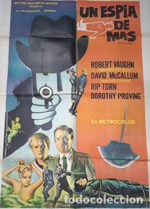 Kino: un espia de mas afiche robert vaughn david mccallum ab19