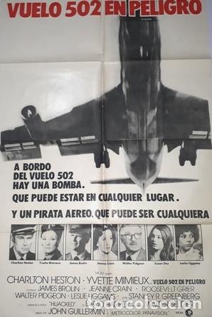 Kino: vuelo 502 en peligro afiche cfotos cheston ymimieux ab40