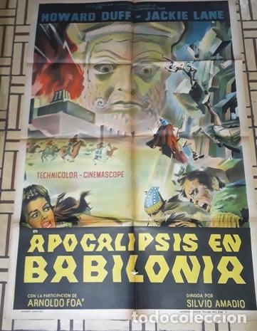 Kino: apocalipsis en babilonia afiche howard duff jackie lane e37