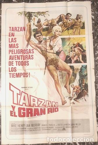 Kino: posters de la pelicula tarzan y el gran rio 729