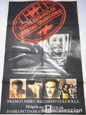 Kino: todos estamos en libertad condicional afiche franco nero z12
