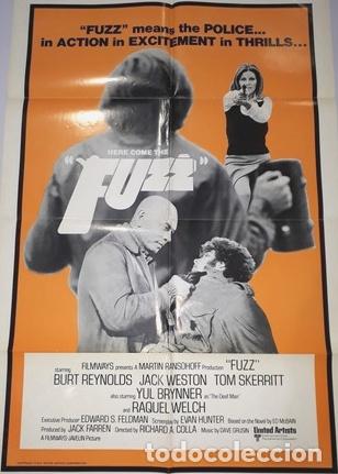 Kino: fuzz afiche de cine americano original breynolds t35