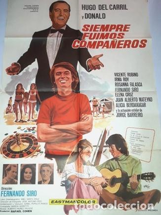 Kino: siempre fuimos companeros afiche hugo del carril donald x4