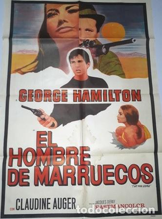 Kino: el hombre de marruecos afiche george hamilton cauger m4