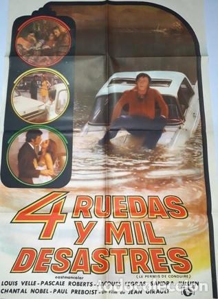 Cinema: cuatro ruedas y mil desastres afiche lvelle proberts n28