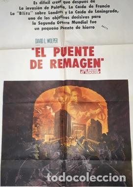 Kino: el puente de remagen afiche george segal robert vaughn ab25