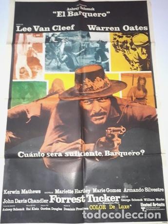 Kino: el barquero afiche lee van cleef warren oates n15