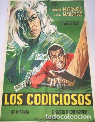 Kino: los codiciosos afiche cameron mitchell jmansfield q14