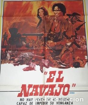 Kino: el navajo afiche con fotos lobby cards burt reynolds n46