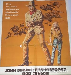 Kino: los chacales del oeste afiche john wayne rod taylor t4