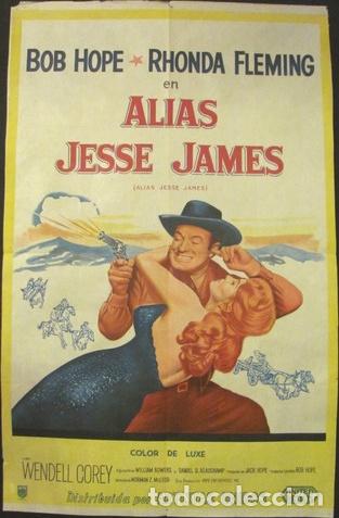 Kino: afiche alias jese james bob hope rhonda fleming