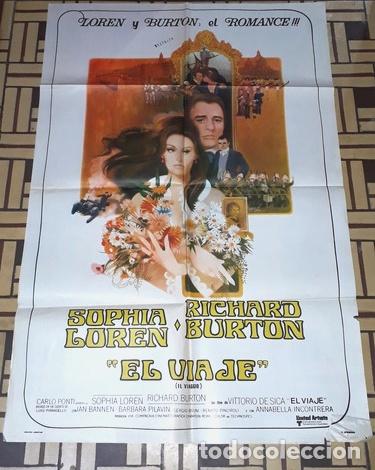 Kino: el viaje afiche sophia loren richard burton b53