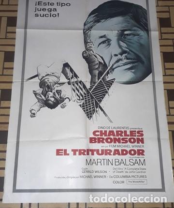 Kino: el triturador afiche charles bronson martin balsam d1