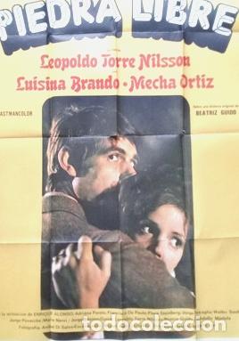 Kino: antiguo afiche de pelicula piedra libre 467