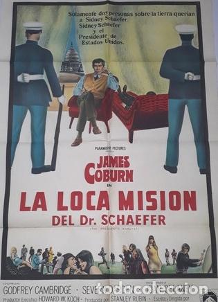Kino: la loca mision del drschaefer afiche james coburn cd50