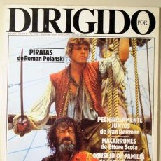 Cine: DIRIGIDO POR... REVISTA DE CINE Nº 142 - BARCELONA 1986 - MUY ILUSTRADO
