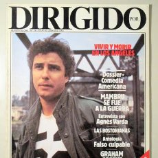 Cine: DIRIGIDO POR... REVISTA DE CINE Nº 136 - BARCELONA 1986 - MUY ILUSTRADO. Lote 324956498