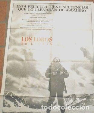 Kino: afiche de cine los lobos no lloran 49 79