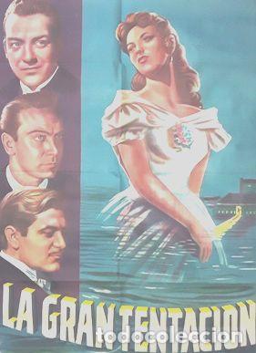 Kino: afiche cine la gran tentacion elisa galve roberto escalada