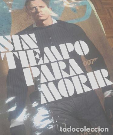 Cine: james bond 007 sin tiempo para morir teaser poster original