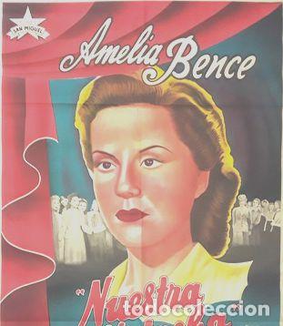 Kino: afiche cine nuestra natacha amelia bence julio saraceni