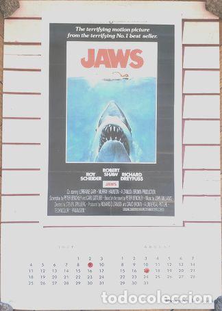 Kino: poster calendario tiburon julio agosto