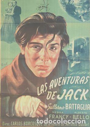 Kino: afiche cine las aventuras de jack battaglia carlos borcosque