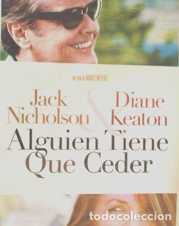 Kino: poster de la pelicula alguien tiene que ceder