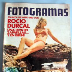 Cine: FOTOGRAMAS Nº 1242– AGOSTO 1972 BUEN ESTADO,POSTER ROCIO DURCAL. Lote 327838813