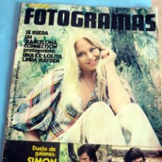 Cine: FOTOGRAMAS Nº 1254 – OCTUBRE 1972 BUEN ESTADO,POSTER LINDA HAYDEN. Lote 327839658