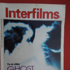 Cine: INTERFILMS REVISTA Nº 38 - 11-1991- GHOST- CHARLTON HESTON , CLAUDIA CARDINALE ETC. Lote 328358928