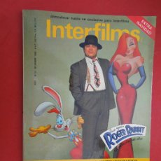 Cine: INTERFILMS REVISTA Nº 5 -12-1988- ROGER RABBIT - ASI FUE 1988 , CINE DE ANIMACION E IMAGEN REAL. Lote 328359568