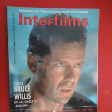 Cine: INTERFILMS REVISTA Nº 24 -09-1990- BRUCE WILLIS -EN LA JUNGLA 2 -ALERTA ROJA. Lote 328371383