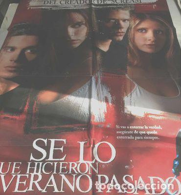 Kino: poster se lo que hicieron el verano pasado 1997 original
