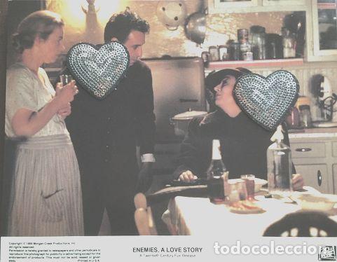 Kino: mini poster 4 enemigosuna historia de amor anjelica huston