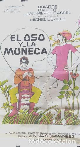 Cine: afiche de cine el oso y la muneca - Foto 1