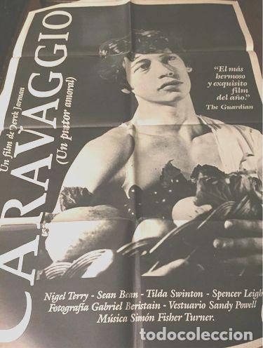 Kino: poster caravaggio original 1986 su vida turbulenta