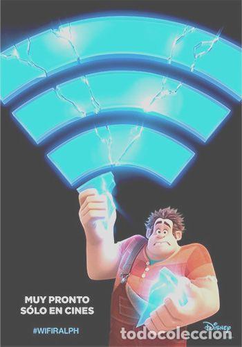 Kino: wifi ralph afiche banner pelicula cine 147x215cm