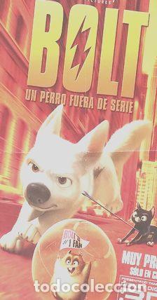 Kino: afiche de la pelicula bolt un perro fuera de serie 1129
