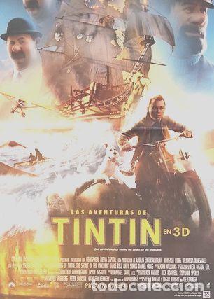 Kino: afiche de la pelicula tin tin 1235