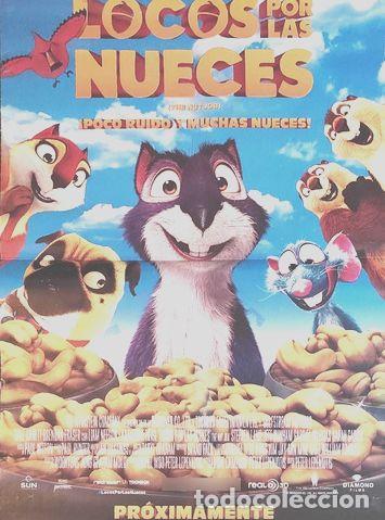 Kino: afiche de la pelicula locos por las nueces 1221