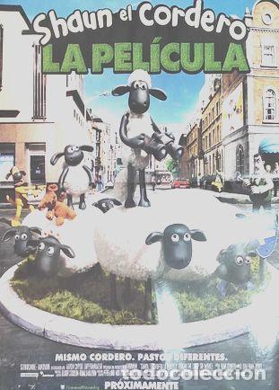 Kino: afiche de la pelicula shaun el cordero 1222