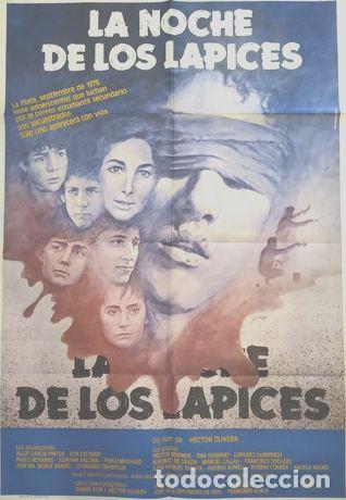 Kino: afiche de la pelicula la noche de los lapices 1986