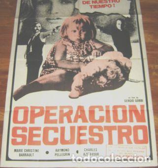 Kino: afiche de cine operacion secuestro katia aznavour barrault