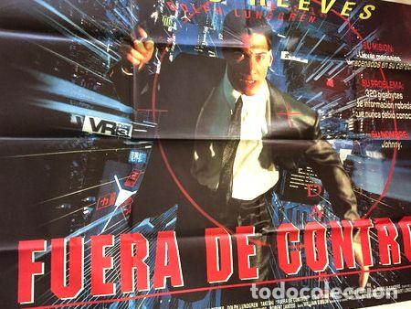 Kino: poster fuera de control con keannu reves doble orig